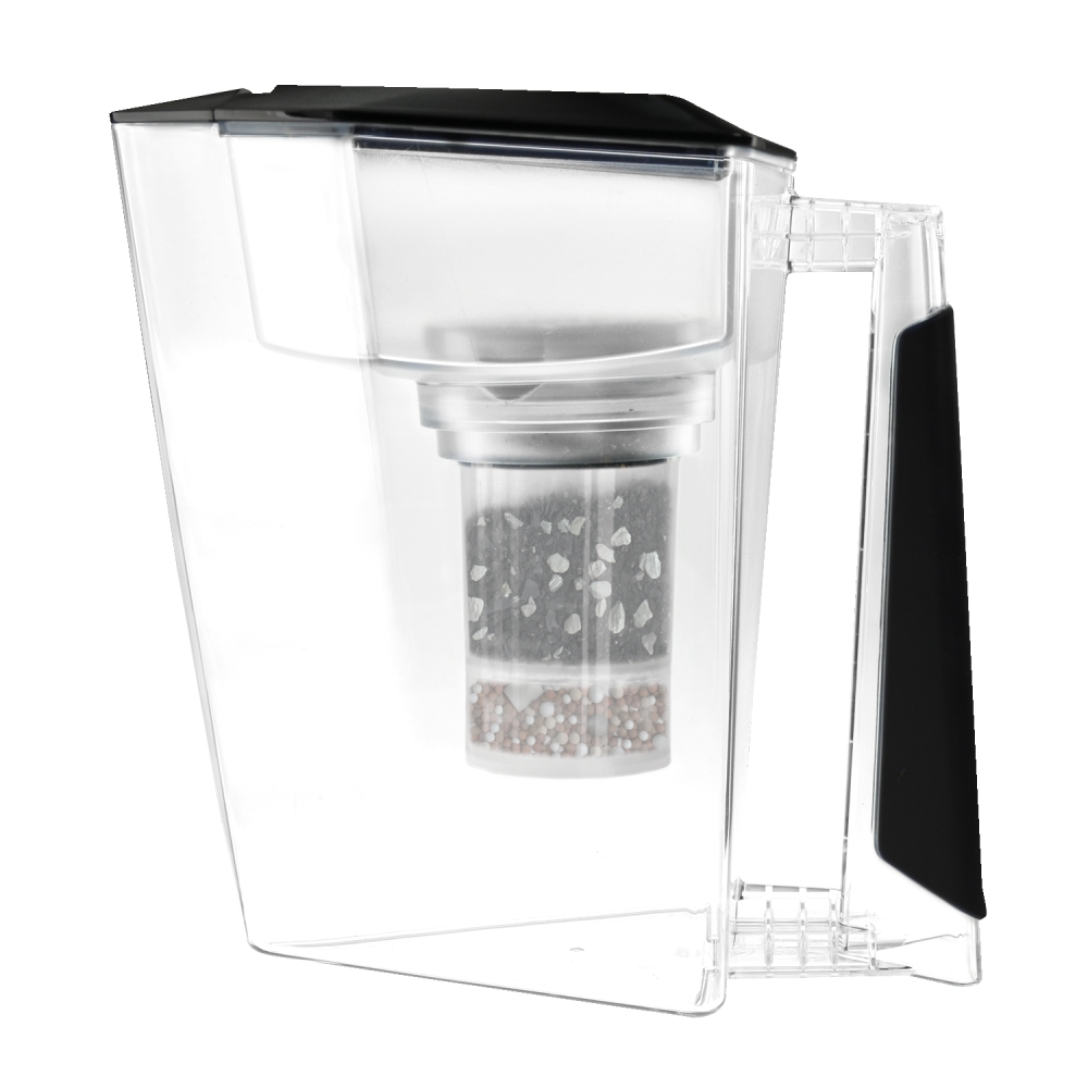 Bild 1 von MAUNAWAI® Kanne Kini schwarz, Tischwasserfilter